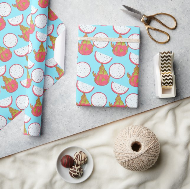 Dragon Fruit Wrapping Paper (Crafts)