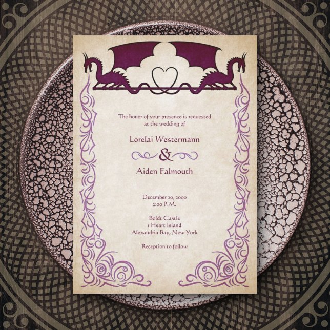 Dragon Gamer Fantasy Invitation (Creator Uploaded)