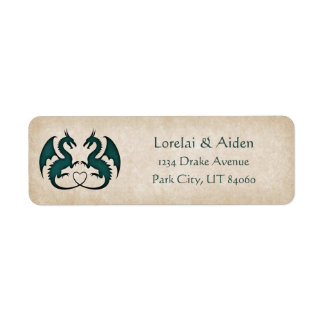 Dragon Gamer Fantasy Label