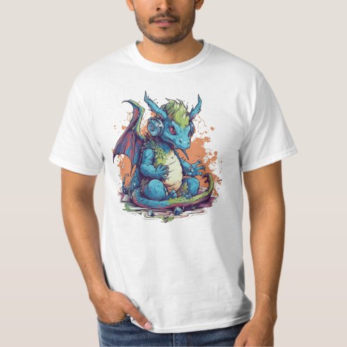 Dragon Gaming Adventure _ Immerse Yourself in our  T_Shirt