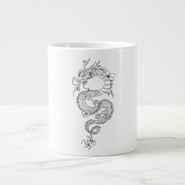 Dragon Giant Coffee Mug (Front)