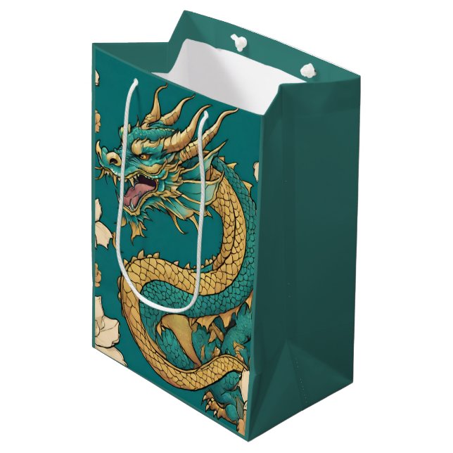 Dragon Gift Bag (Front Angled)