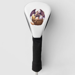 Dragon Girl Lover Collecting Easter Eggs - Kids Cu Golf Head Cover