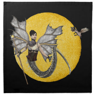 Dragon Goddess Napkin
