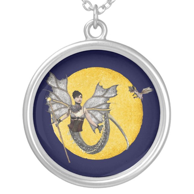 Dragon Goddess Necklace (Front)