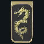 Dragon Gold Personalize Finish Money Clip<br><div class="desc">Dragon Gold Personalize
Click the Customize It button to change the color</div>