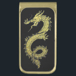 Dragon Gold Personalize Finish Money Clip<br><div class="desc">Dragon Gold Personalize
Click the Customize It button to change the color</div>