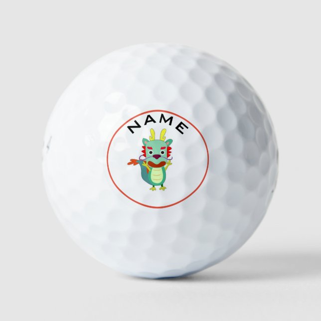 DRAGON Golf Balls (Front)