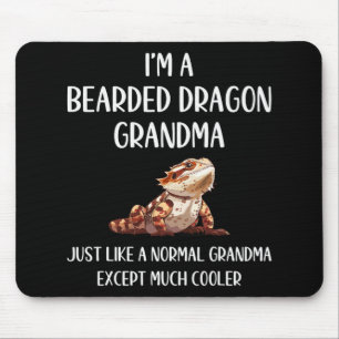 Dragon Grandma Definition Animals Lover Mothers Da Mouse Pad