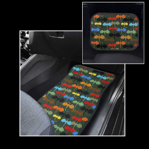 Dragon Green Flight Fantasy Car Floor Mat