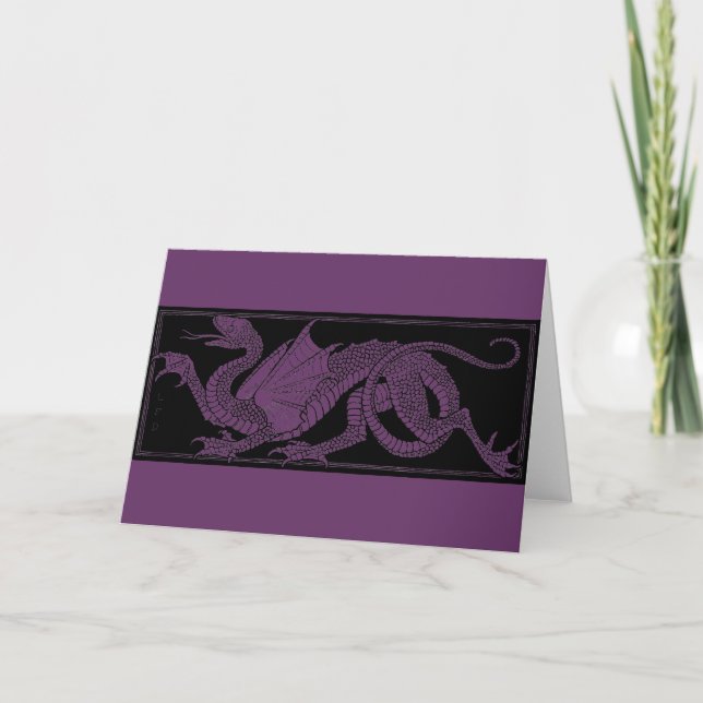 Dragon Greeting Card (Front)