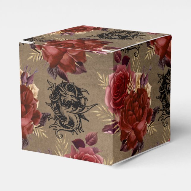 Dragon Grimoire Favor Boxes (Front Side)