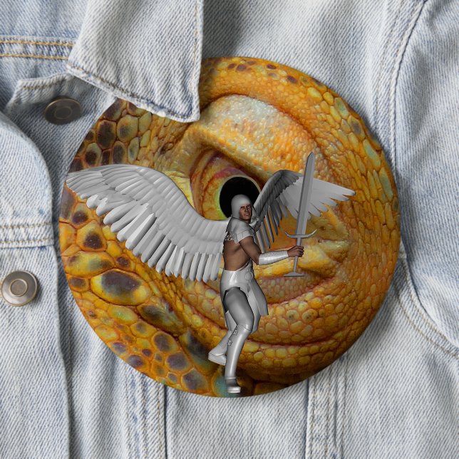 Dragon Guardian Button (In Situ)