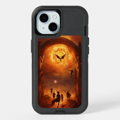  Dragon Guardian Mythical Majesty Mobile Cover iPhone 15 Case