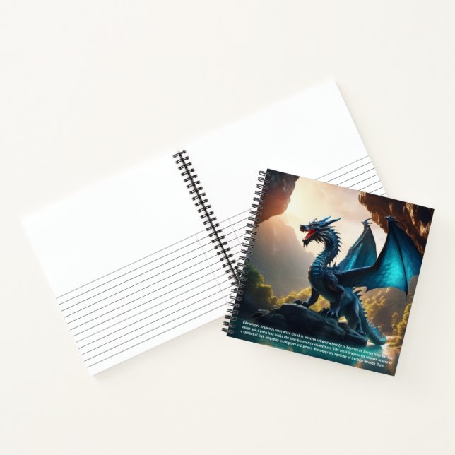 Dragon Hardcover Notebook (Inside)