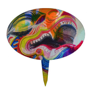 Dragon Head Cake Topper