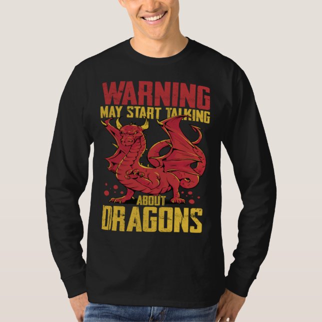 Dragon Head  Cute Fantasy Creature  1 T-Shirt (Front)