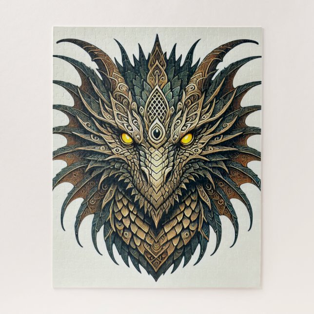 Dragon Head  Jigsaw Puzzle (Vertical)