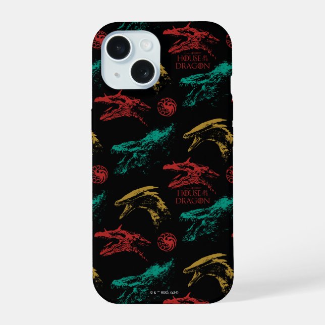 Dragon Head Pattern Iphone Case (Back)