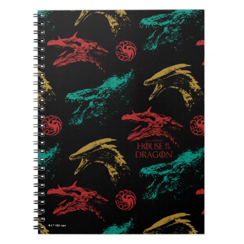 Dragon Head Pattern Notebook