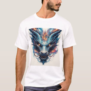 Dragon Head With Fierce Eyes T-Shirt