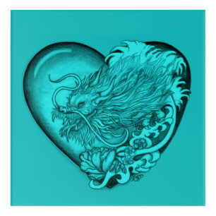 Dragon Heart Acrylic Print