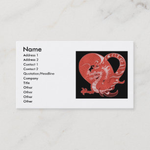 Dragon Heart Business Card