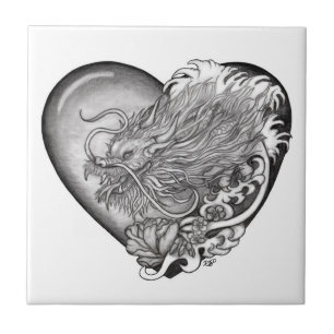 Dragon Heart Ceramic Tile