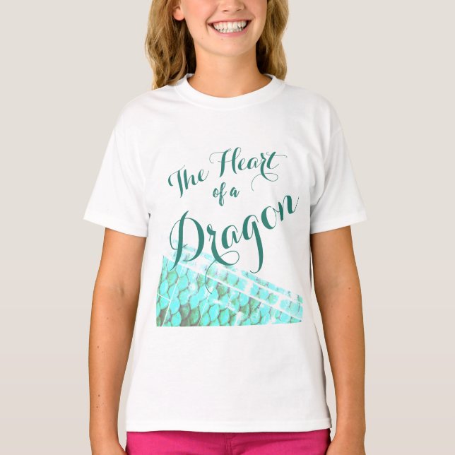 Dragon Heart Customized T-Shirt (Front)