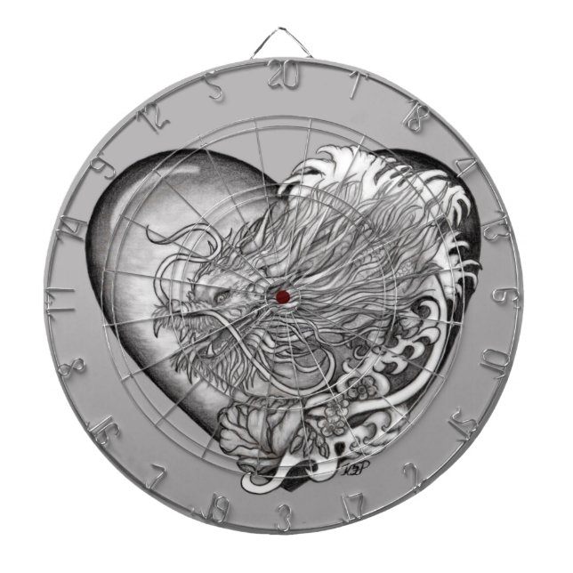Dragon Heart Dart Board (Front)