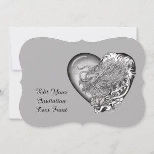 Dragon Heart Invitation