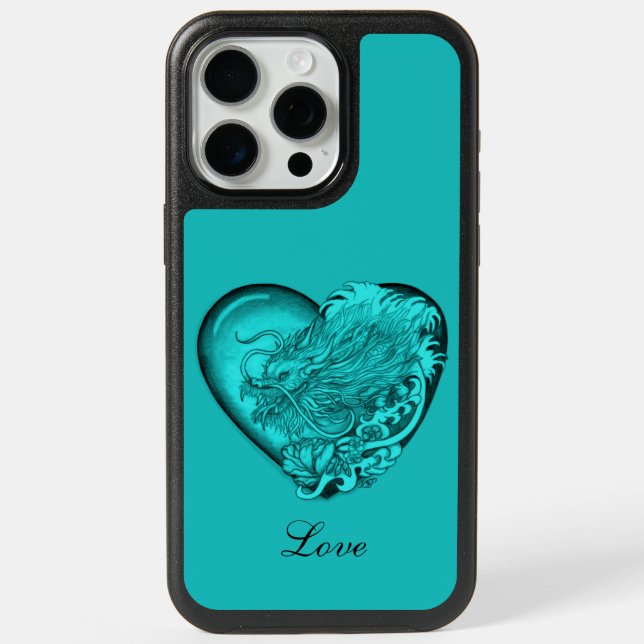 Dragon Heart iPhone 15 Pro Max Case (Back)