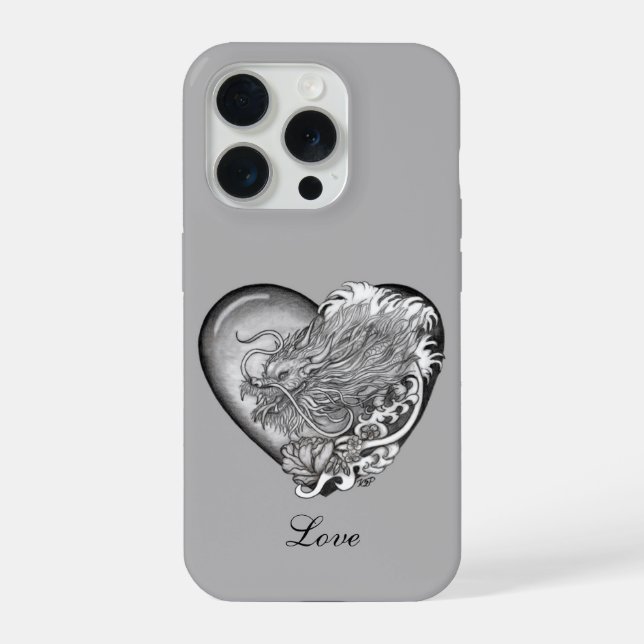 Dragon Heart Iphone Case (Back)