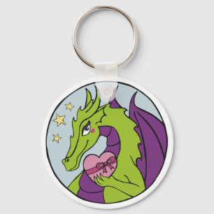 Dragon Heart Keychain