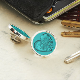Dragon Heart Lapel Pin