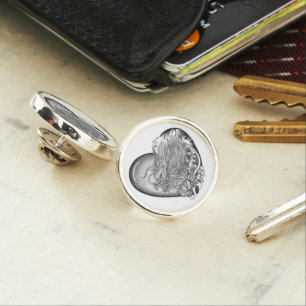 Dragon Heart Lapel Pin