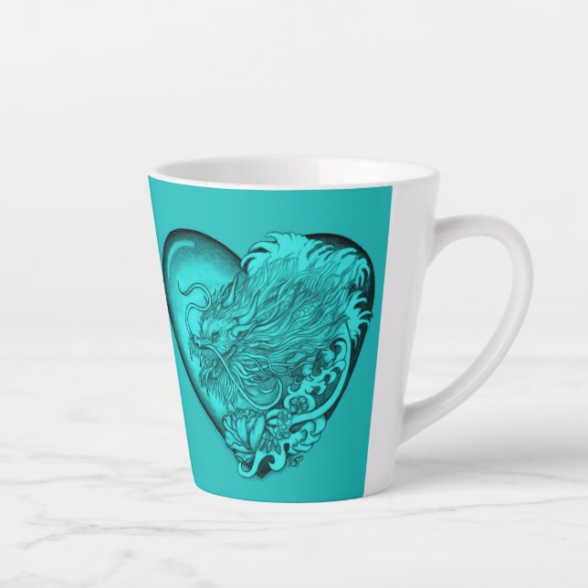 Dragon Heart Latte Mug (Right)