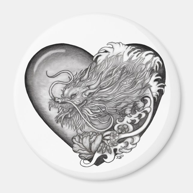 Dragon Heart Magnet (Front)