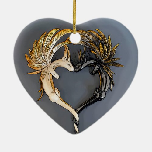 Dragon Heart Ornament