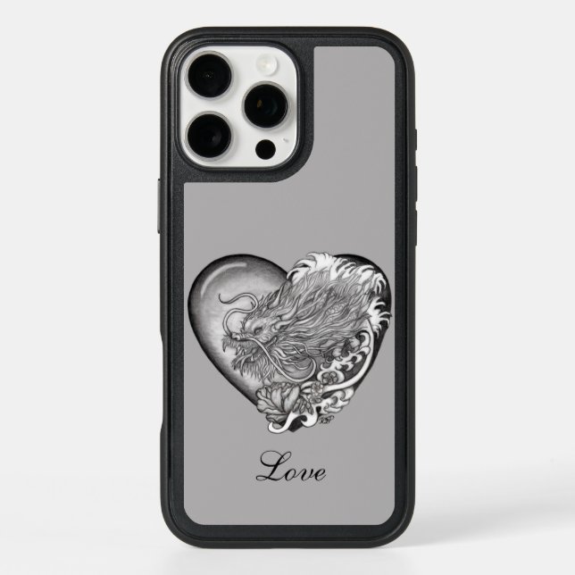 Dragon Heart Otterbox iPhone Case (Back)