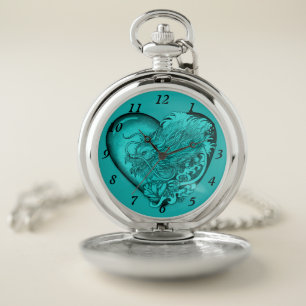 Dragon Heart Pocket Watch