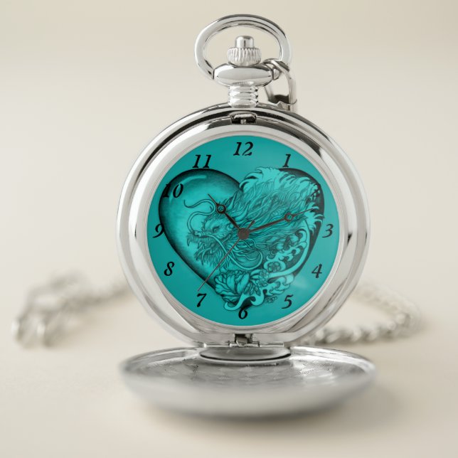 Dragon Heart Pocket Watch (Inside)