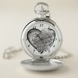 Dragon Heart Pocket Watch