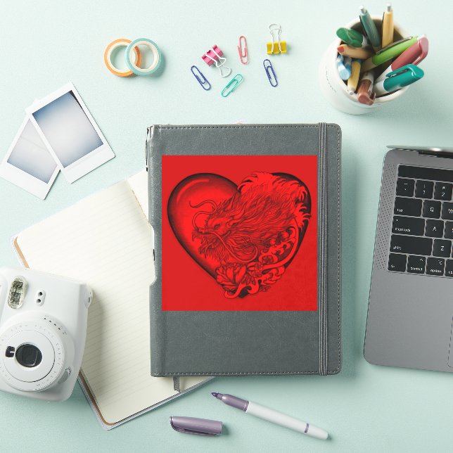 Dragon Heart Sticker (iPad Cover)