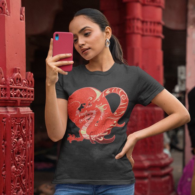 Dragon Heart Valentine T-Shirt (Zazzle Dragon Heart Valentine T-Shirt womens cover)