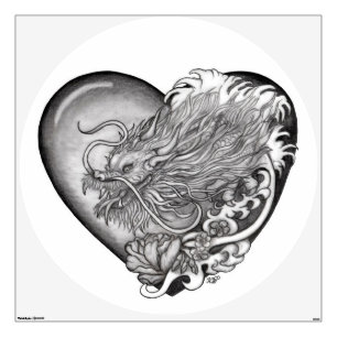 Dragon Heart Wall Decal