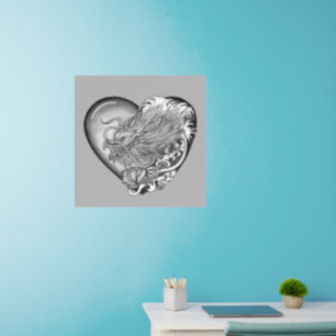 Dragon Heart Wall Decal