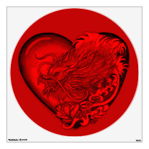 Dragon Heart Wall Decal