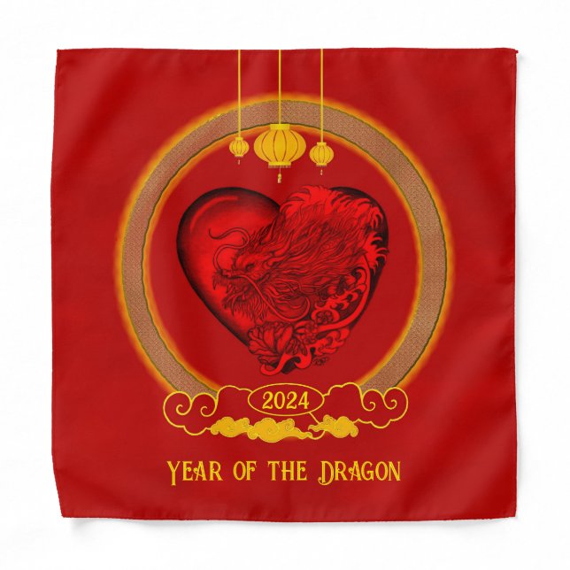 Dragon Heart , Year of the Dragon Bandana (Front)