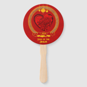 Dragon Heart , Year of the Dragon Hand Fan